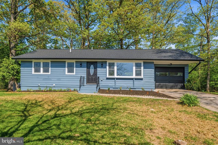 Welcome to this beautifully FULLY renovated home offering breathtaking mountain views and a perfect blend of modern upgrades and timeless design.From the moment you arrive, you’ll appreciate the thoughtful improvements, including a brand-new HVAC system and updated riser on the septic system, providing peace of mind for years to come.Step inside to discover a stunning main level featuring a designer kitchen that truly steals the show—rich dark wood cabinetry and trim, elegant quartz countertops with striking gold and gray veining, a stylish subway tile backsplash, and a spacious center island perfect for gathering and entertaining. Just beyond, enjoy easy access to a large backyard and patio, ideal for relaxing or hosting while taking in those incredible views.The main level also features a cozy electric fireplace, a convenient one-car garage, and a well-designed layout for everyday living. The primary suite is a true retreat, showcasing a luxurious full bathroom with floor-to-ceiling quartz, beautiful wood accents, and high-end finishes. Two additional bedrooms on this level share a beautifully updated hall bath.The lower level welcomes you with a wide, bright staircase leading to an expansive additional living area—perfect for a media room, recreation space, or guest retreat. You’ll also find a huge laundry room, an additional bedroom or flex space, and a third, full bathroom, bringing the home to a total of four bedrooms and three full baths.With incredible views, high-end finishes, and major system upgrades already completed, this move-in ready home offers exceptional value and style—don’t miss your opportunity to make it yours!