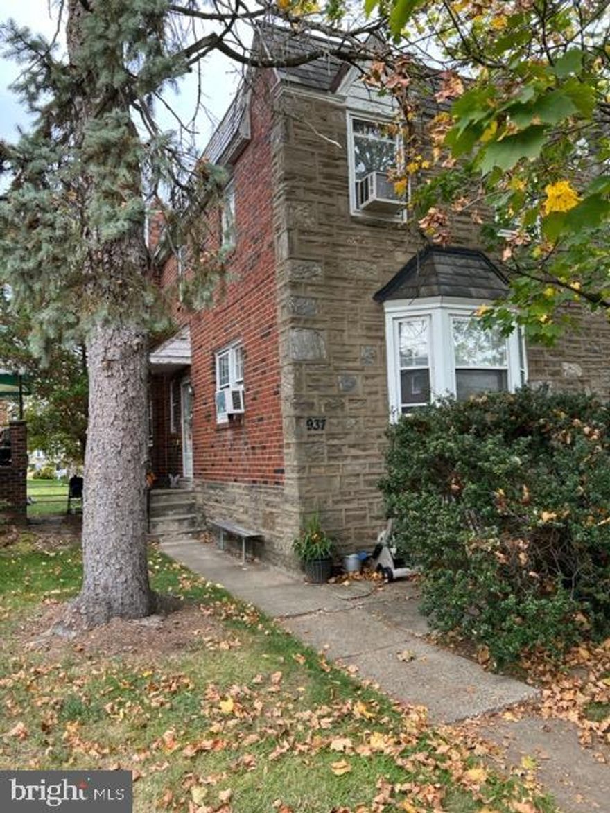 Charming classic twin  in the lovely East Mt Airy. This home features 3 bedrooms and 2.5 baths. While it could use some TLC, it boasts a solid structure and is located in a wonderful neighborhood. The spacious eat-in kitchen is perfect for gatherings, complemented by a dedicated dining room and a bright, large living room, along with a convenient powder room on the main floor. Upstairs, you'll find a primary bedroom with an en-suite bathroom, plus two additional bedrooms and a hallway bath. The expansive basement offers versatile space, including a powder room, laundry area, and access to the backyard, off-street parking, and a one-car garage. The house is being sold "as is."

Offers Due by 10/26 6PM