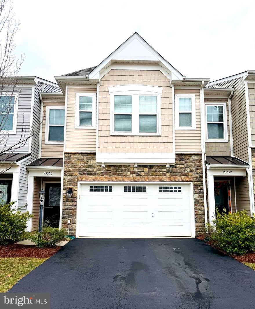 Modern, Smart, and Perfectly Located Townhome

Step into modern comfort in this beautifully upgraded 3-bedroom, 2.5-bath townhouse with a 2-car garage, ideally situated with a park directly across the street and a quiet open field behind—offering both convenience and privacy.

The main level features an open-concept floor plan with spacious living and dining areas, perfect for everyday living and entertaining. The kitchen is a standout, showcasing granite countertops, stainless steel appliances, a vented range hood, and a large island with ample seating.

Enjoy the ease of full-home automation, with Alexa-enabled smart switches in every room, allowing you to control lighting effortlessly—even while away.

Upstairs, the oversized primary suite provides space for a sitting area and relaxation. The en-suite bathroom includes dual vanities and a walk-in shower, while the walk-in primary closet and guest room closets have been upgraded with premium custom shelving for maximum organization.

Step outside to your private backyard oasis, featuring:

Beautiful patio

Fenced backyard

HOA fees include FiOS internet, cable TV, access to community parks and pools, trash service, and snow removal.

Conveniently located near top-rated schools, shopping, dining, and major commuter routes, this home offers the perfect blend of smart technology, comfort, and lifestyle convenience.