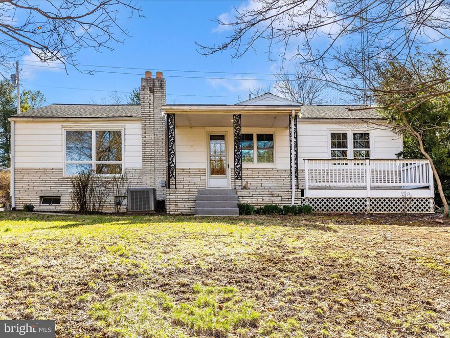 Charming, Newly Remodeled Rancher nestled on two partially wooded lots totaling 1.96 Acres!  This beautifully updated rancher offers the perfect blend of tranquility and convenience—just minutes from shopping in both Maryland and Pennsylvania.
Step inside to discover a spacious primary bedroom featuring a brand-new en-suite bath. Two additional bedrooms provide flexibility, with one thoughtfully designed to include a laundry area with a new stackable washer/dryer for added convenience.
The inviting family room boasts a cozy wood stove and seamlessly connects to the dining area, where sliding glass doors open to a covered patio—perfect for outdoor relaxation. A separate game room offers plenty of space for entertainment, including room for a large-screen TV.
At the heart of the home, the fully remodeled kitchen shines with brand-new cabinetry, quartz countertops, and flooring. Major updates in recent years include updated electrical, roof, well pump, and pressure tank, new water conditioning system and water softener ensuring peace of mind for years to come. One year home warranty of owner's choice included.
Don't miss this opportunity to own a beautifully updated home in a prime location! Schedule your showing today!