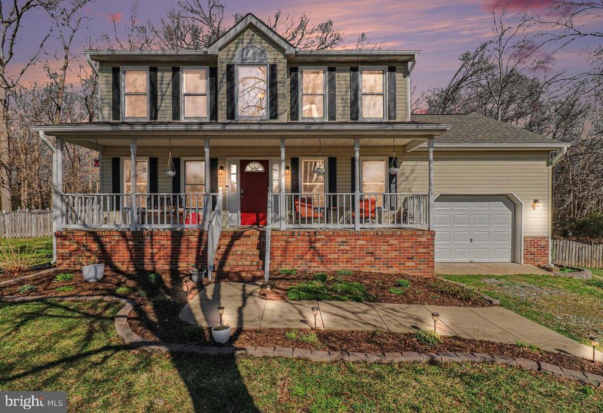 Welcome home to this 2 story colonial located near shopping, dining and major roads. The road this home sits on is quiet, and the front lawn leading up to the house is extensive with the house perched perfectly on top. One of the best parts of the home is the privacy you feel while outside, but also benefitting from neighbors and access to major roads not too far off. Did I mention this home also has NO HOA!? With an acre of land and farmland behind you and sweeping lawn out front, you can really enjoy the peace and quiet on your front porch. The backyard also comes fully fenced with wood fencing, so bring fido! Inside, new LVT has been laid on the main level, along with updated backsplash and appliances. The roof was redone in 2019, septic recently pumped and a new well filtration system put in. And new gutters and gutter guards put in within the last year. On the main level when you walk in you will find an office on the left, dining room on the right (or currently a playroom). Just beyond dining room is a semi open concept kitchen with pantry, which also leads to a dedicated laundry room and garage access. Then you have your half bath, living room, and eat in breakfast nook. Upstairs you can find 3 bedrooms and 2 bathrooms, with the primary bathroom housing a soaking tub, walk in closet and dual vanity. The wood fenced backyard also features a large deck for dining or grilling and enjoying the warmer weather we are approaching. Come and check out this cutie before it's too late!