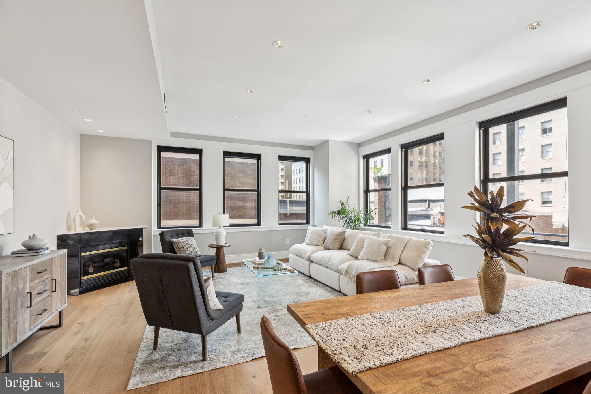 Welcome to your dream home in the heart of Philadelphia! This expansive and light-filled 3-bedroom, 3-bathroom condo is perfectly situated in a prime location, just 2.5 blocks from the iconic Rittenhouse Square, 1.5 blocks from bustling Broad Street, and a mere block from the finest shopping experiences on Walnut Street.
Step inside this beautifully renovated residence where modern elegance meets comfort. Enjoy the spacious and airy ambiance created by high ceilings and large windows that flood the open living space with natural light. The newly updated tile, engineered hardwood flooring, and freshly painted walls and ceilings add a fresh and contemporary touch to every room.
Each of the three generously-sized bedrooms offers a tranquil retreat, while the three full bathrooms provide convenience and luxury. The open layout seamlessly connects the living, dining, and kitchen areas, making it perfect for entertaining or simply relaxing in style.
Located in a well-maintained elevator building, this condo ensures easy access and adds to the convenience of urban living. With an array of restaurants, shops, entertainment, transportation options, and gyms just steps away, you'll have everything you need right at your doorstep.
Don't miss the opportunity to make this exquisite condo your urban oasis in one of Philadelphia's most sought-after neighborhoods. Schedule your private showing today!