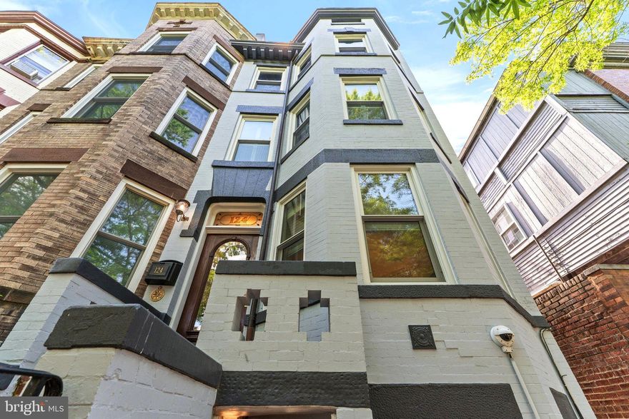 RISE to any occasion just steps to SCOTUS or Senate!
At the epicenter of historic Capitol Hill, this end-of-row 4-level fortress features fantastic floor plan: Grand 3-level main residence with 5 Bedrooms, capped by dramatic ROOF DECK views! Below, the most immaculate modern apartment you've ever seen.  Classic Victorian architectural details blend with STUNNING sleek modern renovations:  Fully updated European kitchens (Poggenpohl and Design-Craft) with appliances by Wolf and Sub-Zero, and spa-worthy stone bath. 

Call us for a private tour TODAY.