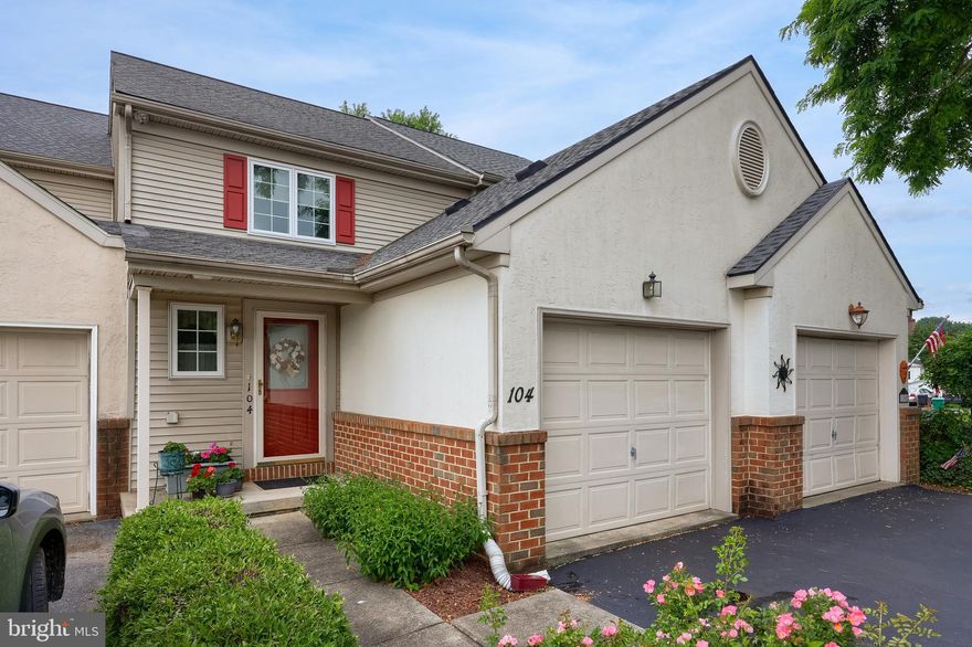 Very well maintained townhouse in Manheim twp.   Located on a quiet street but close to everything!  This townhouse features a large kitchen, living room,  dining area,  half bath, finished basement,  1 car garage, patio, and 2 bedroom suites with a loft!   The primary bedroom and bathroom are located on the first floor and the second bedroom is located on the second floor with a full bath and loft/office area.    Set up your showing today!