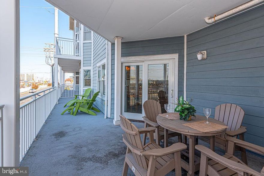 Motivated to sell! Bring Offers!! Strong rental performance highlights this fully renovated Ocean Block condo, which generated $44,000+ in rental income for 2025, with $22,000 already booked for 2026 and continuing to grow. 

The open-concept living and dining areas feature shiplap accents and pocket doors, while the upgraded kitchen includes quartz countertops, stainless steel appliances, and stylish cabinetry. The spacious primary suite offers a custom-tiled bath, complemented by three additional bedrooms and another bathroom. 

Enjoy an oversized private balcony, along with building amenities including a pool, elevator, assigned parking, and secure storage. Ideally located steps from the beach and close to the Convention Center, restaurants, and entertainment, this condo is well suited for year-round living, a vacation retreat, or an income-producing property.