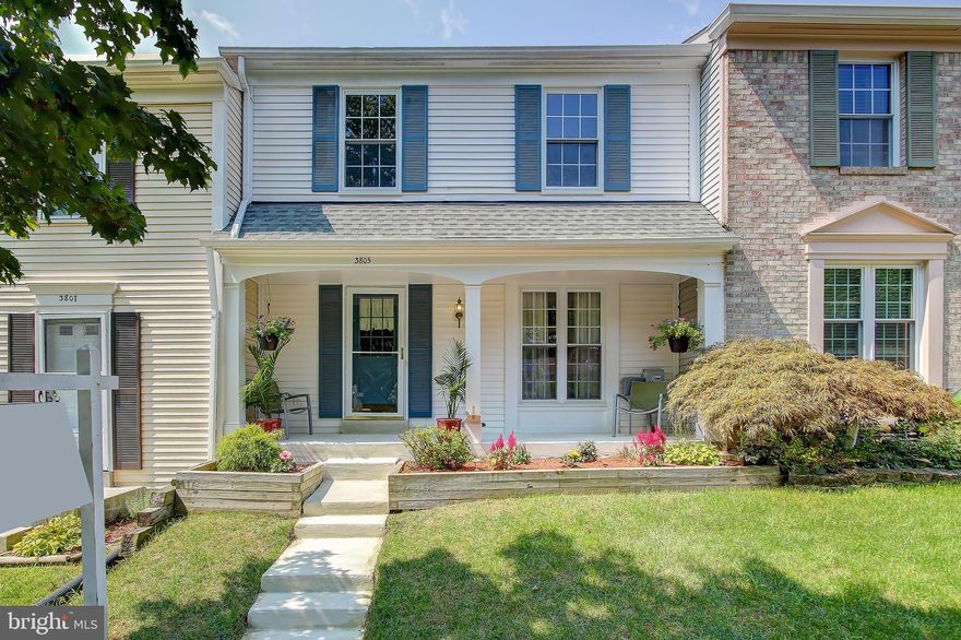 ***Buyer's default is your second chance!! Back on the market and ready to welcome you home!*** This charming townhouse with its inviting front porch and landscaped yard just oozes curb appeal, and beckons you to sit awhile before stepping inside. The interior is just as warm, welcoming and bathed in natural light. The main level consists of a living and dining room combo with access to the lovely back yard - complete with paved patio for outdoor living, and a large shed - an eat-in kitchen with new stainless steel appliances, and a bright remodeled powder room. Upstairs you'll find one of two full baths, 3 bedrooms, and a large walk-in closet (that could also be converted into an en-suite). The fully finished lower level offers up a great space for a movie/rec/play room and/or a nook for a home office/distance learning. There's a full bath and laundry room on this level as well. This charmer comes with a whole lot of new - to include architectural shingled roof, fixtures & appliances, and brand-new carpet on the upper and lower levels - while retaining original charm and character that turn a house into a home. Kindly follow all safety protocols. We thank you, and welcome you warmly!