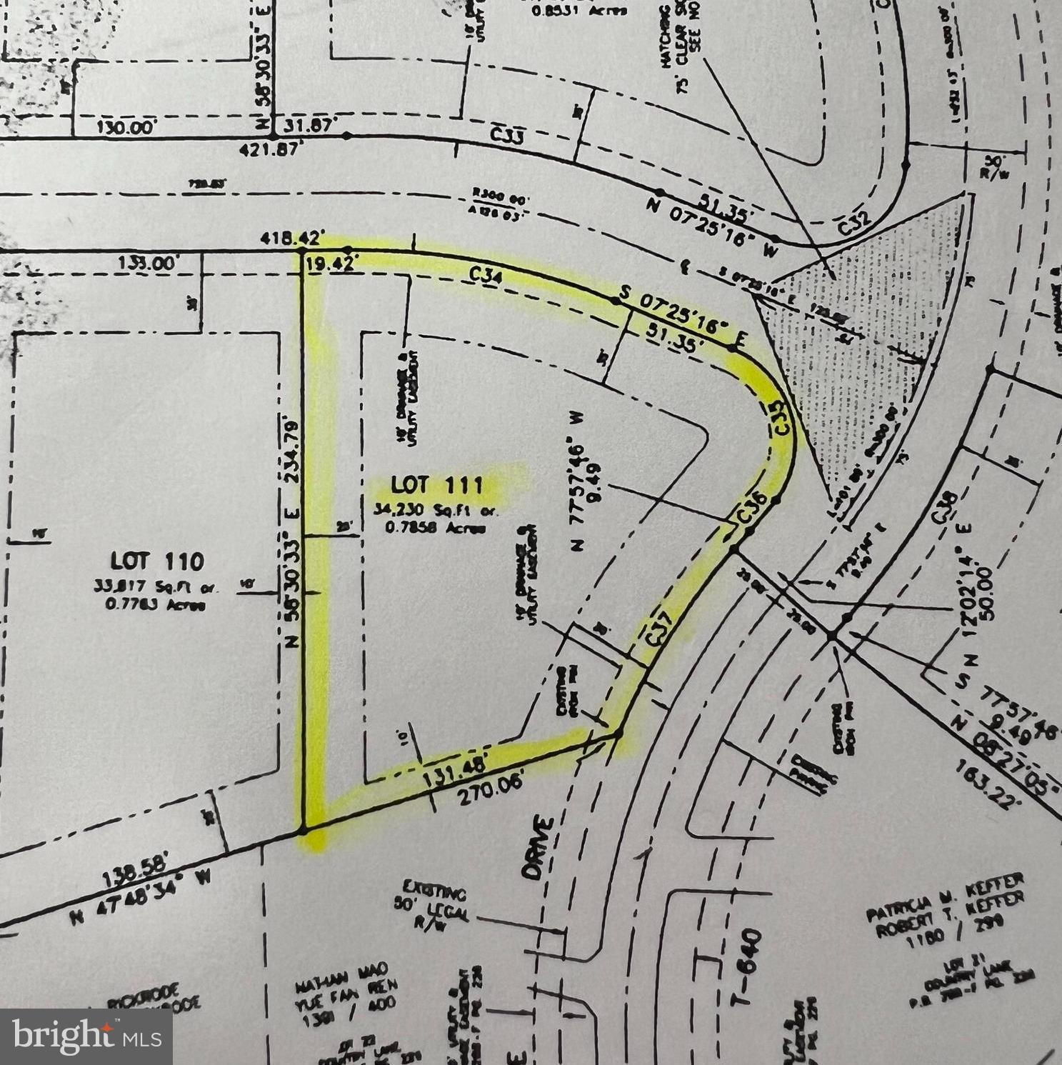 COUNTRY LANE ESTATES - Land