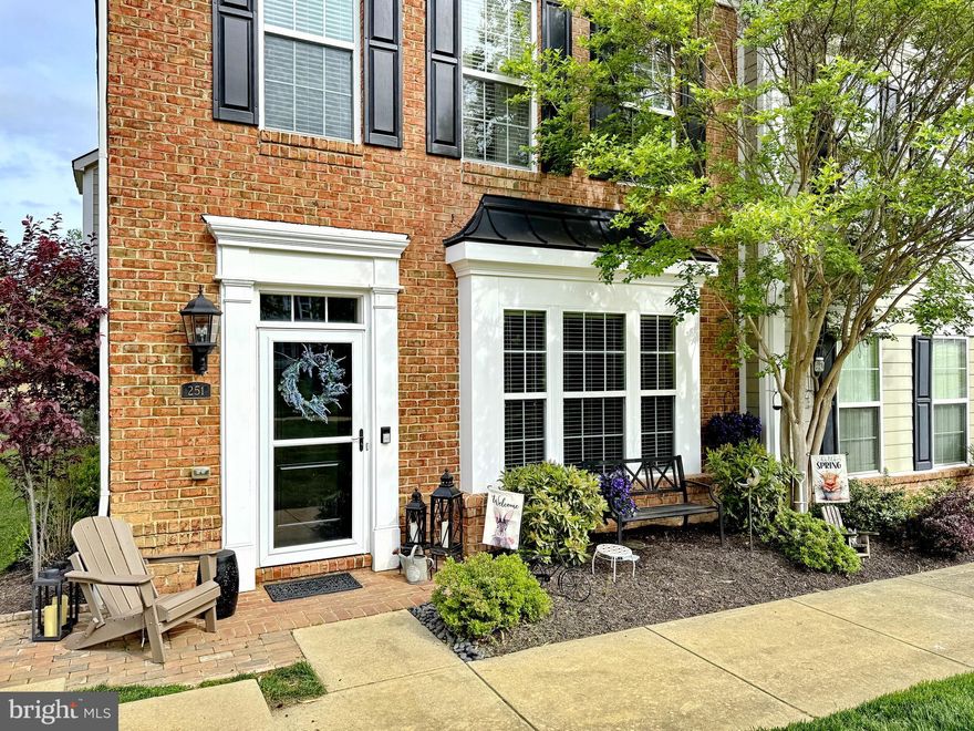 SOPHISTICATED TOWNHOME IN THE VILLAGES of STEEPLECHASE.  NO EXCISE TAX! 
 TRANSFERRABLE HOME WARRANTY!

This Café Model town home has 3 bedrooms, 3.5 bath, dual primary suites, and is situated on a premium corner lot.  Nestled in the highly sought-after Villages of Steeplechase with picturesque park views just steps from your front door.  A quality build with full brick front/side, craftsman-style trim, extended brick patio, black metal roofing accents and durable Hardie plank siding at the rear.  The spacious composite deck, complete with a motorized awning, is perfect for relaxing in the afternoon sun, while a rear-load two garage and extended concrete driveway provide ample parking.  Fresh landscaping, a newly painted front door and shutters enhance the home’s curb appeal. 

Inside, 9-foot ceilings and upgraded laminate plank flooring create an airy contemporary feel.   The first level features the foyer with coat storage, a versatile bedroom or office, a full bath, laundry facilities, plus access to the garage and under-stair storage. 
 
Enjoy open concept living on second/main level.  The chef’s kitchen features stainless steel appliances, a gas range, upgraded soft-close cabinetry with pull-out organizers, Cambria countertops, a double stainless-steel sink, and an island for casual bar seating.  The adjacent breakfast nook is a showstopper, with built-in window seating with storage, custom cushions, and a handcrafted Amish-built hutch for display or serving space.  The great room centers around a gas fireplace with a Yorktown mantle, custom trim work, and a slate hearth surround.  Step outside onto the low-maintenance deck, perfect for grilling and outdoor enjoyment. 

Down the hall, the first of two primary suites impresses with a floor-to-ceiling custom-built armoire, a walk-in closet with open organizers, and an additional wardrobe cabinet.  The en-suite bath includes dual vanity sinks, upgraded tile and a tub/shower combo.

Level 3/the top level, is a true sanctuary, featuring vaulted ceilings, a private sitting area (ideal for a reading nook, yoga space or an office), TV alcove with custom shelving, and an expansive walk-in closet.  The luxurious en-suite bath offers a 72” vanity,custom mirror, upgraded tile, and a linen closet for additional storage.  

UPDATES:  Front door and shutters painted (April 2025), fresh interior paint (2024/5), new sliding screen door (2025), new motorized awning (2022), new garbage disposal (2021), new laminate flooring/carpet on L1 stairs & new washer/dryer (all 2019), built-in seating/custom cushions (2013), Google Nest (controls temperature for all three floors), Ring Camera, My Que garage door app. 

RECENT SERVICCE:  Exterior power washing (2025), home will be professionally deep cleaned & carpet cleaned in level 3 primary (May 2025), new spring on garage door replaced (2025), Maytag refrigerator serviced – motor replace (2023), HVAC serviced bi-annuanly with Southern Pride (move-out inspection performed April 2025), Bi-monthly pest control with Bug Mike, Home Warranty with American Home Shield is transferrable to new owner (includes appliance coverage: value $790). A COMPLETE LIST of UPGRADES/SERVICES IN DISCLOSURES.

Steeplechase prides itself in offering “Low-Maintenance Living,” affording homeowners an opportunity to relax and unwind… “making time for more fun!”  Enjoy the community pool on hot summer days, stay active at one of two fitness centers, or host gatherings at the residence club.  Enjoy leisurely strolls along the tree-lined streets with sidewalks or explore the wooded walking trail at the edge of the community.  Front yards have sprinkler systems, lawns are mowed and mulched, and shrubs are trimmed to ensure that your outdoor spaces are well cared for. 

Don’t miss your chance to make this stunning home yours.  Schedule a showing today and experience the resort-style living offered by the Villages of Steeplechase.