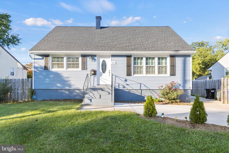 Welcome to this wonderful opportunity to own a charming Cape Cod home in the heart of Laurel. Located conveniently near I-95 and minutes away from Rt. 198 the location for this house is ideal. Step inside and take in all of the updated features and the spacious living space this home has to offer. Take notice of the gorgeous hardwood floors, strong quartz countertops, stylish backsplash, recessed lighting throughout, stainless steel appliances, and much much more. With many features being recently updated and well maintained this home is ready for you to just move in. Step outside to see the nice flat clear back yard, fully fenced, allowing some privacy. Up front you have a driveway to park and plenty of street parking space as well. This spectacular home has a lot to offer and the best way to enjoy it is for you to come see it yourself while you can! Feel free to ask any questions.