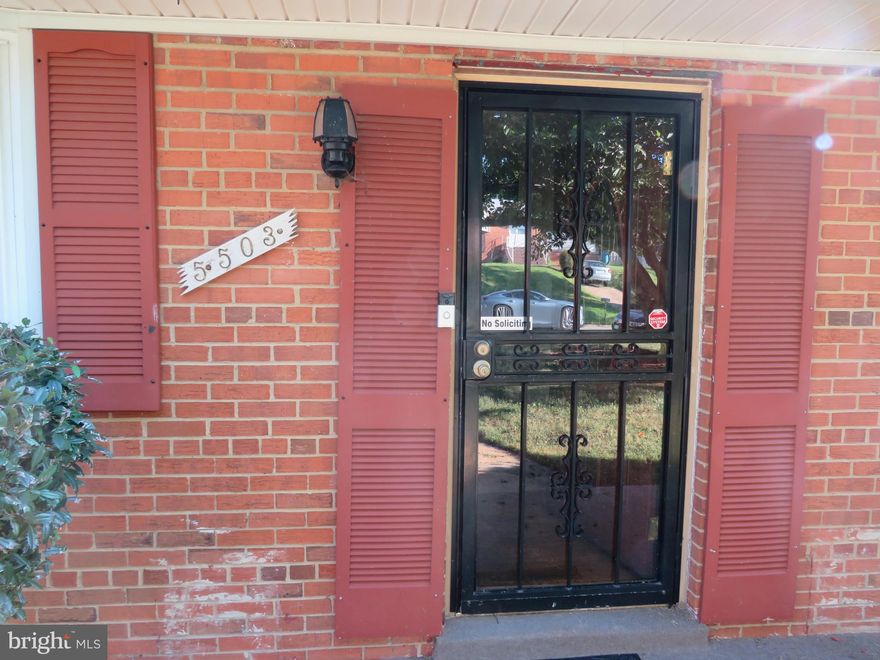 Beautiful brick home located in Temple Hills, MD, just minutes away from DC. This Single Family gem features 2 fireplaces and an Improved FINISHED Basement! Do you love to entertain? Well look no further! The home features a large back yard just for YOU! This is the perfect home in the perfect location. This is YOUR home, you just don't know it yet!