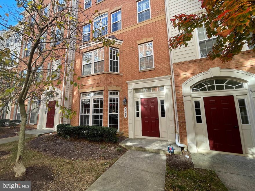 Awesome Location! Beautiful Brick, Interior 2-Level Townhome in Sullivan Place * Bright Great Room with High Ceilings, Gleaming Hardwood Floors and Gas Fireplace with Mantel * Floor-to-Ceiling Wall of Windows/Bay Window area offering lots of light and slight Bumpout providing more space to the area * Upgraded Kitchen Featuring Corian Countertops, Stainless Steel Appliances, 42" Cabinet Storage, and Kitchen Island/Breakfast Bar * Main-Level Half Bathroom and Entry closet and Direct access to Garage * Light-filled Bedrooms with Plenty of Closet Space * Huge Primary Bedroom with Tray Ceiling, and Crown Molding features 2 Walk-In Closets and Bay Window bumpout * Primary Bathroom Features Glass Enclosed Stall Shower, Dual Shower Heads, and Dual Sink Vanity * Spacious 2nd Bedroom with Access to Sun-facing Balcony Wood Deck with views of Community Pool * Bright 3rd Bedroom with Sun-filled window * Both have easy access to Hallway Bathroom * Laundry Area on Bedroom Level with Brand New Washer/Dryer * Community Amenities include: Jog/Walk Paths, Community Pool, and Common Grounds * Shuttle to Van Dorn Metro Station * Close to Panera Bread, Thai Restaurant, Dunkin and Gas Station * Quick Access to 1-395 and Less Than 10 Miles to DC