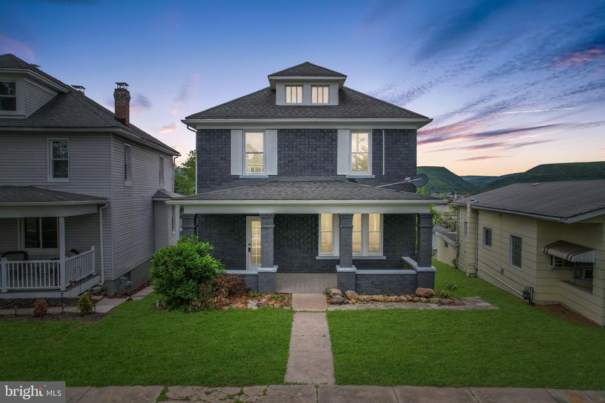Welcome to this beautifully remodeled traditional home, perched on the ever-charming Hill Top Drive in Cumberland, MD. From the moment you arrive, you'll feel the warmth and comfort this home radiates—just like a heartfelt “welcome home.”

Inside, you'll find three spacious bedrooms and two full baths, thoughtfully laid out for everyday living. The separate dining room is perfect for gathering with loved ones, and the main-level laundry room adds an extra touch of convenience. The brand-new kitchen is a dream—featuring gleaming quartz countertops, stainless steel appliances, a gas stove, and plenty of room to cook, laugh, and make memories. New laminate plank flooring flows beautifully throughout the home, creating a clean, cohesive feel.

Sunlight pours in through the large windows, while the rear Trex deck invites you to unwind and take in the peaceful mountain views. Whether you're sipping your morning coffee or hosting friends for a weekend get-together, this space is made for relaxation. A detached garage, a full unfinished basement perfect for a workshop or extra storage, and a spacious front porch round out this inviting property.

 Come see for yourself and feel the difference. Let's make your next chapter begin right here.  Call today to schedule your tour!
