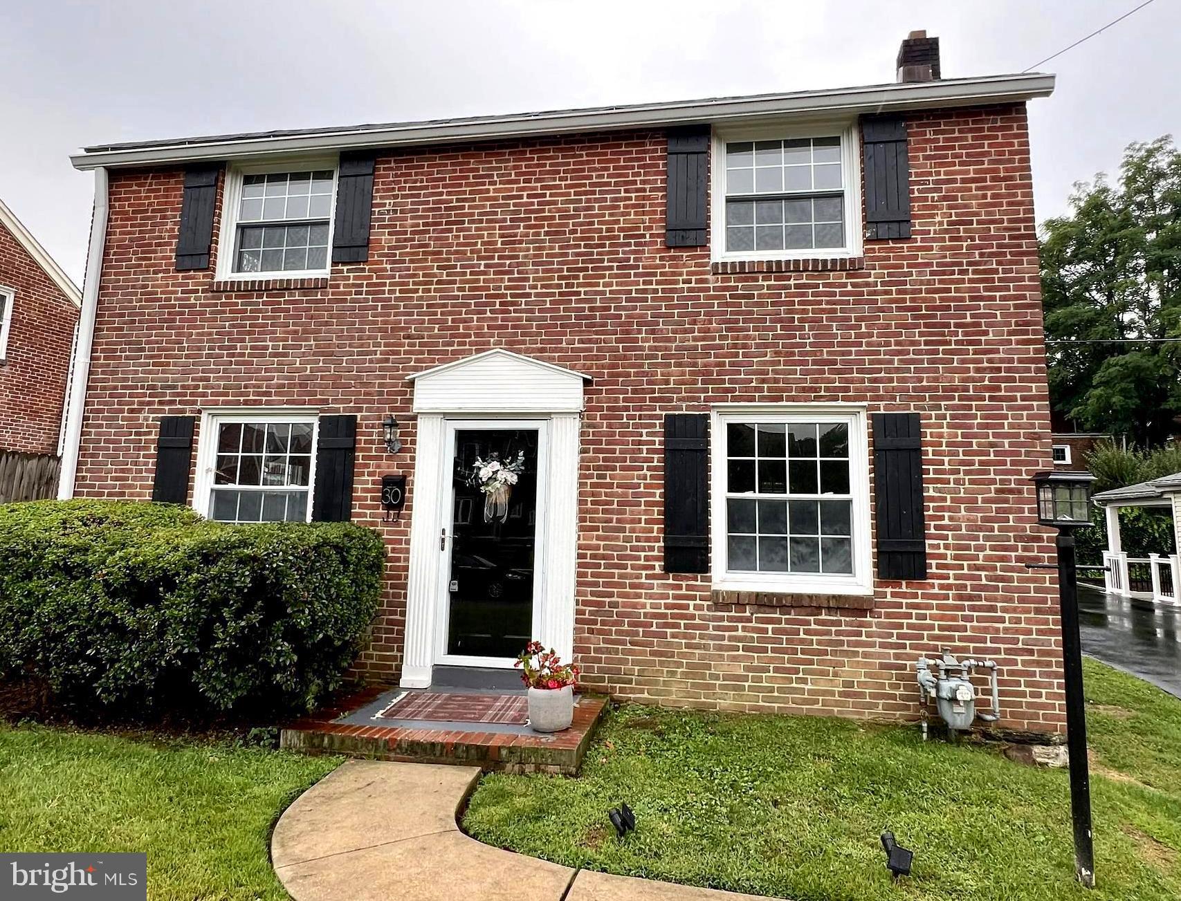 *Back on the Market with a Fresh New Look!*
Welcome to 30 Wayne Avenue, a beautifully maintained brick Colonial in Springfield’s sought-after Scenic Hills neighborhood. This 3-bedroom, 1.5-bath home has been refreshed with brand-new kitchen flooring, fresh interior paint, and professionally cleaned carpets. The main level features original hardwood floors, a bright living room with oversized windows, a dining area, and an updated kitchen with granite countertops and stainless steel appliances (refrigerator 2024, dishwasher 2023). Upstairs offers three spacious bedrooms and a full bath. Additional updates include newer HVAC (2017), water heater (2019), a French drain with radon system, and fresh grass seed in the backyard. Outside, enjoy the covered rear patio, fenced yard, and shared driveway. Ideally located in the Springfield School District with convenient access to shopping, dining, public transportation, and major roadways.