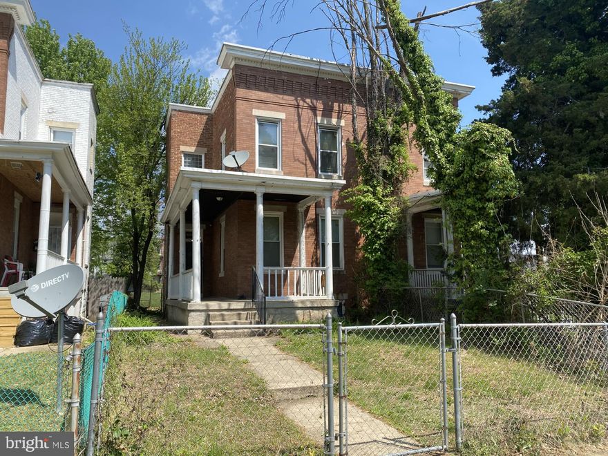 Investment Opportunity in West Baltimore! SOLD AS-IS!!!
Located in the Mosher neighborhood of West Baltimore, this property offers strong potential for investors looking to expand their portfolio or take on a profitable resale project. Conveniently situated near the many amenities of beautiful Gwynns Falls/Leakin Park, with an easy commute to Downtown Baltimore.
Previously rented for $1,500/month, the long-term tenant vacated in February, making this an excellent opportunity for immediate updates and new income potential. Whether you're seeking a buy-and-hold investment or your next renovation project, this property is truly a diamond in the rough with tons of upside.
Don’t miss the chance to unlock the value in this promising investment property!