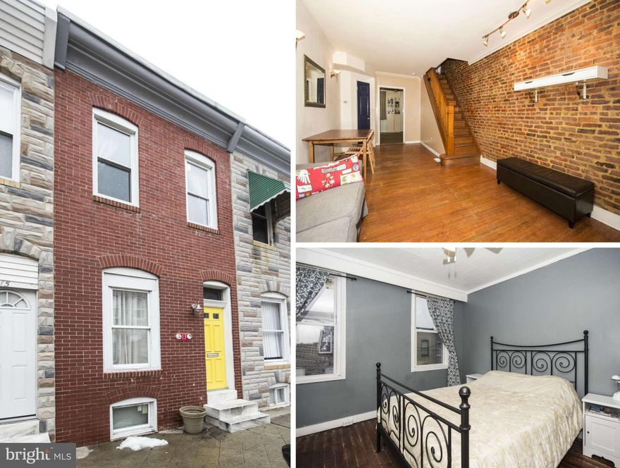 REDUCED PRICE! Cute Patterson Park home awaits your touches! 2 bedroom, 1.5 bath home also features a large walk-in closet on the bedroom level. Large kitchen, open living/dining room floorplan with hardwood floors, and great bonus finished space in the basement make this the perfect option for handy first-time buyers! Experienced attorney working as short sale negotiator to get this deal done!