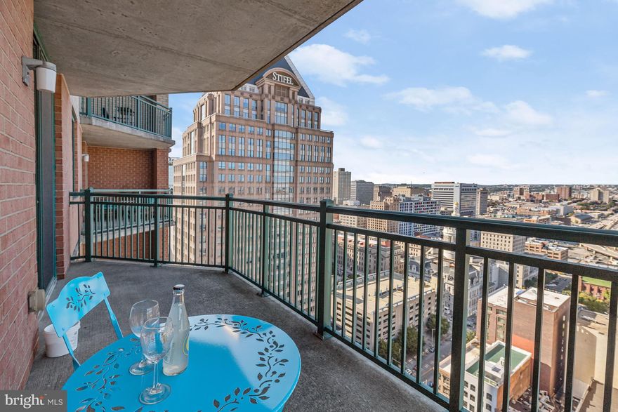 You can assume this 2.625% FHA loan and enjoy beautiful city views from this stunning two-bedroom, two-bath condominium in downtown Baltimore while enjoying huge savings over today's interest rates! This does take a little effort but if you are interested, we will walk you through the process and it will save a lot of money in interest.

The resort style amenities include 2 pools, a fitness room, a lounge/party room, a concierge, and a business center. Experience convenience at its finest with the Inner Harbor, M&T Stadium, Oriole Park at Camden Yards, and public transportation all within a short distance, as well as an on-site parking garage. 

Arrive to the building lobby, pass the concierge and package delivery area, take the elevator to the 28th floor and experience this home with breathtaking city views!  The open-concept main level provides an ideal setting for entertaining, with a balcony overlooking the City. The unit includes crown molding, gorgeous luxury vinyl plank flooring, and a gas-burning fireplace for cozy evenings.   Let the gourmet kitchen entice culinary creations featuring a center island with a breakfast bar, sleek modern appliances, storage, a sizable pantry, and granite counters.  Relax and unwind in the spacious primary bedroom suite, highlighted by a walk-in closet with an ensuite boasting a soaking tub and a walk-in shower. An additional bedroom and full bath complete the sleeping quarters.  The condo also has in-unit laundry and an additional storage unit just down the hall.  Onsite parking and its convenience to the subway, MARC train, & major commuter routes I395, I-695, and I-95 make this a must-see property.  Schedule your visit today! Contact us for details about assuming this FHA loan with a 2.625% interest rate.