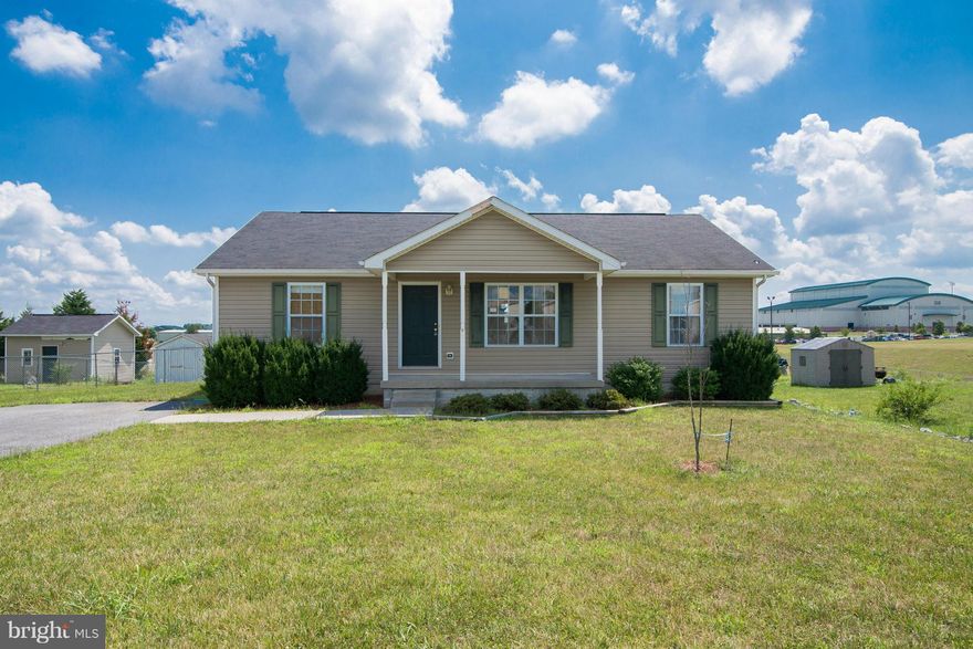 Rancher, 3 bedroom 2 full baths. Level yard with fence, shed, above ground pol and deck. Well maintained and perfect for downsizing or first home, split floor plan design. Living, dining rooms and kitchen have vaulted ceiling.