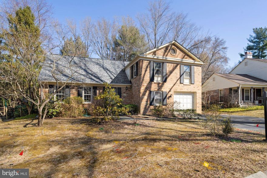 This meticulously-kept, all brick Colonial sits perfectly on nearly 1/4 acre lot on a quiet street lined with mature trees. The spacious floorplan features formal living and dining room spaces; an upgraded eat-in kitchen with ample cabinetry, granite counters and a breakfast nook; sun-filled family room with an exposed brick fireplace and sliding glass doors that lead to a serene backyard patio; combo mudroom & laundry room on the main level; half bath; hardwood floors; and recessed lighting. The upper level features 4 generously sized bedrooms; including a lovely master bedroom with a beautifully renovated spa en-suite with luxurious fixtures and free standing tub. The lower level features a finished basement with lots of recreation and storage space. This home comes complete with an expansive, fenced-in backyard ideal for entertaining and hosting guests and a 1-car garage. With so many features, what's not to love?! Conveniently located in Stedwick --- a suburban community featuring charming single family homes in Montgomery Village.  This quiet neighborhood is a commuter’s dream; and is located within steps of a RideOn bus stop. There’s easy access to major commuter routes:  Rockville Pike, the ICC,  I-270, and I-370.  For the outdoor lovers, enjoy Great Seneca State Park; located within 2.5 miles. This  6,300 acre park extends along 14 scenic miles of Seneca Creek, as it winds its way to the Potomac River.  Picnicking, boat rentals, trails and a tire playground are just some of its recreational opportunities.  There's over 50 miles of trails open for hiking, horseback riding and bicycling .