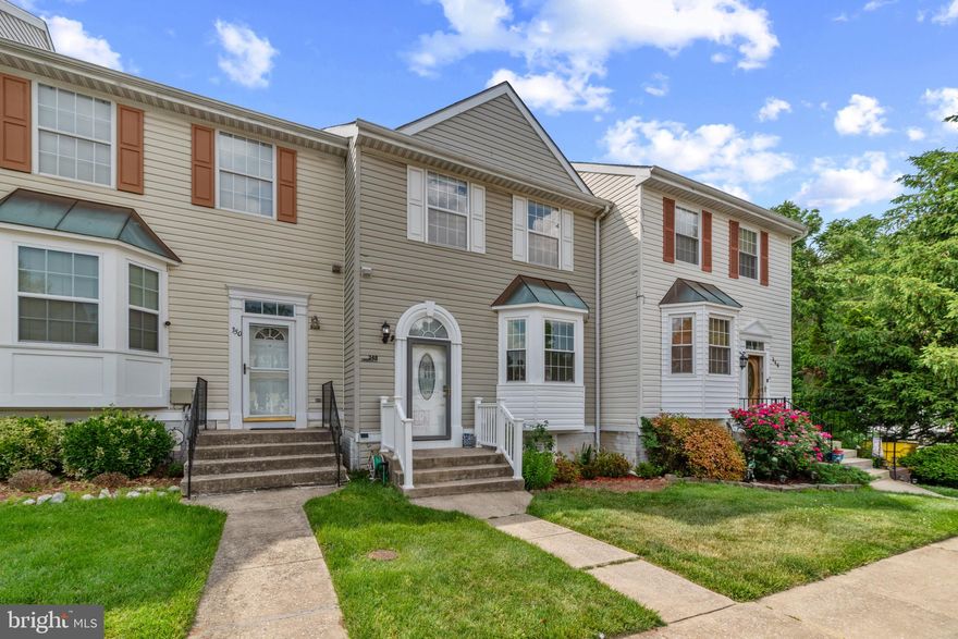 Welcome Home! This bright and spacious 4-bedroom, 2.5-bath townhome in Glen Burnie is ready for its next owner. From the moment you step inside, you’ll be greeted by beautiful hardwood floors throughout the main level & a large, updated eat-in kitchen—perfect for both daily living & entertaining.
Upstairs features three generously sized bedrooms & a full bath, while the fully finished lower level offers a versatile fourth bedroom, an additional full bath, laundry room, & a walkout to a fully fenced backyard complete with a patio & planting beds—ideal for outdoor relaxation or gardening. The home has been freshly painted throughout, with brand-new carpet installed upstairs & in the basement, offering a move-in-ready experience. Conveniently located near major commuter routes including I-97, I-695, Routes 2 & 100, as well as the Light Rail, you’ll enjoy easy access to shopping, dining, & entertainment—all just minutes away. Don’t miss this exceptional opportunity—schedule your showing today!