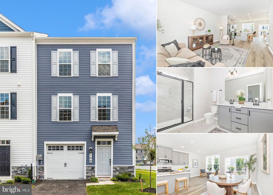 This MOVE-IN-READY Auburn II luxury townhome at Spring Bank by PDR Homes features three finished levels, 4 bedrooms, 3.5 bathrooms, and a 1-car garage, all in a walkable location near Clemson Corner and Market Square. Enjoy designer upgrades throughout, including a gourmet kitchen with quartz countertops, stainless steel appliances, subway tile backsplash, a large center island, and a sunroom extension. The owner’s suite includes LVP flooring, a vaulted ceiling, a walk-in closet, and a spa-inspired bathroom with an oversized, floor-to-ceiling tiled shower.  Take advantage of this LIMITED-TIME OPPORTUNITY - move in now and choose $15,000 toward closing costs or a 2/1 rate buydown for BIG SAVINGS on your first two years of payments!