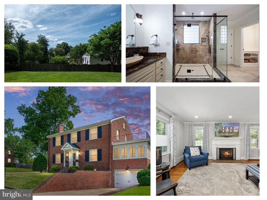 All brick beauty on a corner lot, fully renovated and move in ready.This is a beautiful large family home with a true 4 bedrooms so plenty of space for children, guests or home office. It is an extremely convenient location with easy access for commuters and those wanting to be able to experience the joy of downtown living.  Main level bedroom and bath should it ever be needed but currently being used as an office . Hardwood flooring throughout so perfect for those with allergies.Modern renovated kitchen with hands free faucet among other delightful upgrades.  An elegant dining room and  a beautiful living room centered with a new gas fireplace,  surrounded by a very attractive mantel.  A  very large sunroom on the side really makes this a sizable and very comfortable living space. Upstairs is the primary suite with a luxurious large shower and the other two bedrooms on this level share a Jack and  Jill bathroom.The yard is green and luscious and  is fully fenced so excellent for pets and children. Tons of storage in the impressive walk up attic. The lower level is almost fully finished and has a half bath and pre plumbed for a 4th full bathroom. Large recreation room, a gym, a dedicated laundry room with  a sink and laundry shoot from the upper level. Additional storage rooms. Entry door from the garage.  Both Hvac systems are newer. To complete the package is off street parking and the all coveted attached  one car garage which is oversized. A very hard to find luxury in the city.  This home is in excellent condition and ready for its new owners.