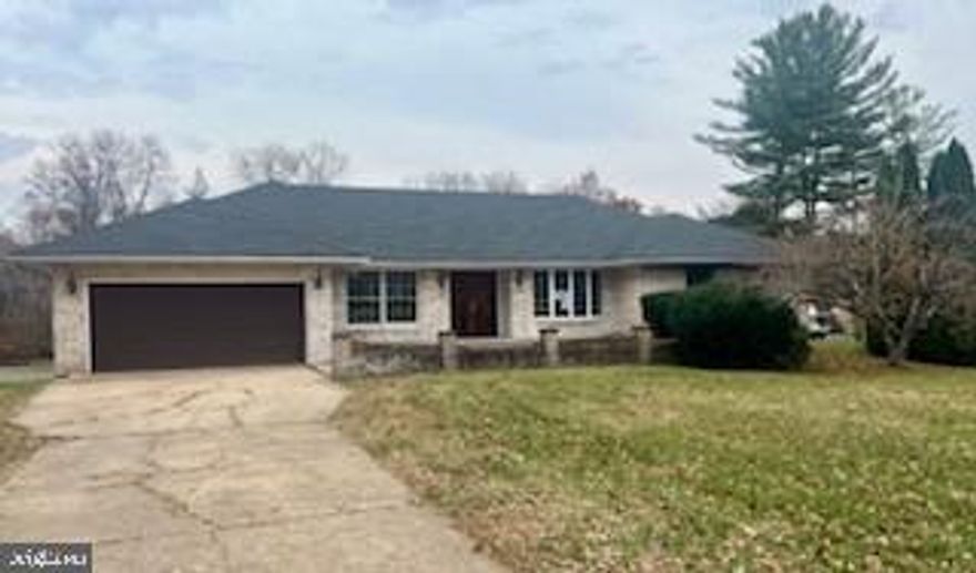 Brick Rancher with attached 2-car garage in the Ramsgate Estates Community. Living room with bay window;  family room with raised brick fireplace and sliding glass doors to expansive rear deck. Primary bedroom with large bathroom. Main level laundry room with access to 2-car garage and full, partially improved basement.  Combined main level and lower level square footage is over 4000!    Within minutes to shopping, restaurants, MD Rte. #22, US Rte. #40, and I-95. S