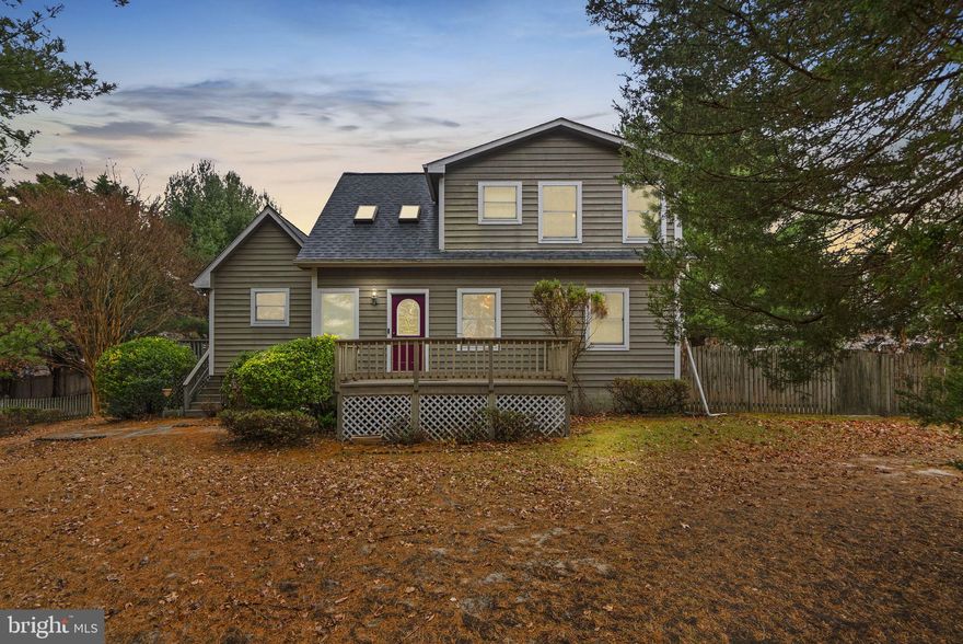 Experience the ease of one-level living in a bright, open-concept space enhanced by abundant windows and skylights. Recent upgrades include new carpet and updated bathrooms for a fresh, modern feel.

The main level boasts a spacious bedroom, a beautifully updated full bath featuring an oversized jetted tub, and a well-appointed kitchen with granite countertops, a large island, and upgraded cabinets offering plenty of storage. The kitchen is accented with beautiful beams, recessed lighting, and opens seamlessly to the spacious living room. French doors lead to a versatile 21' x 22' bonus room with a cozy gas fireplace and sliding glass doors that open to the side yard. An office space and conveniently located laundry room with corian counters and tons of storage complete this level.

VA Assumable Loan at 2.75%!

Upstairs, you’ll find a charming sitting area, two additional bedrooms, another updated full bath, and a walk-in closet. Skylights throughout the upper level create a light and airy atmosphere.

The unfinished lower level/cellar offers excellent storage potential.

Outside, the possibilities are endless. Enjoy the privacy and space of the large fenced yard, relax on the side deck or front porch, and take advantage of the spacious shed with electricity. Lots of parking in the private driveway too!

Homes with this combination of updates, space, and location—just minutes from all amenities—are rare. Don’t miss your chance to make this incredible property your own!

HVAC '22! HWH '24! Roof '23!