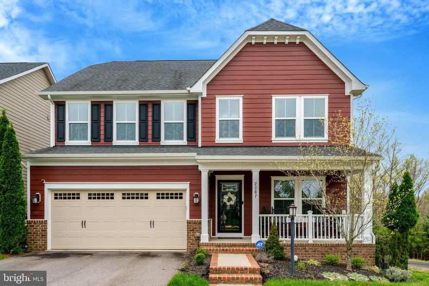 Unbelievable beautiful Milan floor plan home in sought after Potomac Shore. This 4-bedroom, 3.5-bathroom home has a finished basement and many upgrades. New high-end kitchen with 48" gas range. So many upgrades the owners completed. Beautiful wood floors, high wainscoting throughout the home, wonderful yard with sprinkler system plus much more. Beautiful deck pus extensive patio area to enjoy the yard. This home is what makes Potomac Shores great Resort-style lifestyle. Community built around a Jack Nicklaus Signature golf course. Pools, fitness center, trails, parks, and social clubs. Strong community vibe with events and activities. It feels more like a “live where you vacation” setup than a typical suburb. Nature + waterfront setting. Right along the Potomac River. Tons of walking trails and outdoor space.