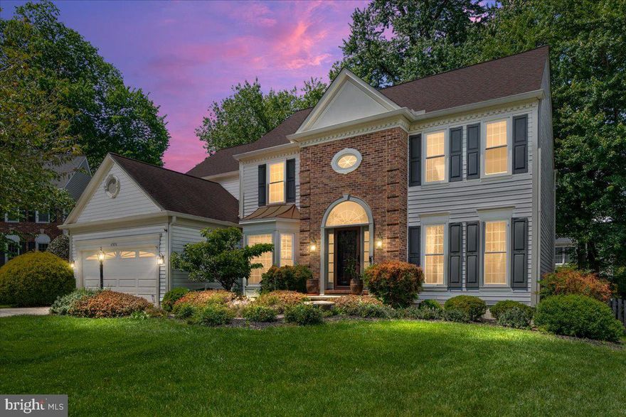 Stately Colonial, with over 3800 of total finished square feet, on a picturesque cul-de-sac lot in a coveted area of Cascades – where winding walking trails lead from Quarterpath Trace Cir to Potomac Heritage Trail, Algonkian Regional Park and the Potomac Lakes SportsPlex! The main level features hardwood floors, elegant molding and trim, formal living and dining rooms, spacious family room with wood-burning fireplace and a home office (with French doors you can close when you need to focus!).  In the gorgeous gourmet kitchen, two-tone cabinetry and butcher block countertops offer contrast and depth – accented by a farmhouse sink, center island with gas cooktop, stainless steel appliances (dishwasher new in 2024), cozy breakfast nook, and a connecting butlers pantry. The slider door leads out large deck with new no-maintenance railing and ample space for your grill AND your Green Egg AND a table full of guests! Fenced rear yard perfect for pet owners! Upstairs, sleek hardwood floors were installed in summer 2023. Relaxation is guaranteed when you enter the incredible primary retreat, boasting volume ceiling, sitting area, huge walk-in closet, and luxurious updated bath with dual vanities, soaking tub and separate shower with frameless glass door. Three additional well-sized bedrooms and a hall bathroom with double vanity completes the upper level.  Fantastic finished basement with new carpet in 2023 is full of multi-use recreation spaces with ample room for gaming, grabbing a workout, or curling up to catch a movie. The walk-up lower level also includes a faux bedroom, 3rd full bathroom, and great storage space. Perfectly positioned within the amenity-rich Cascades community, which offers 5 pools (Quarterpath Trace Pool/Community Center is just ½ a mile away!), fitness facilities, tot lots, trails, tennis and pickleball courts, and events throughout the year that increase connection between neighbors! Cascades residents appreciate easy access to shopping, dining, parks, golf courses, commuter bus lots, and major routes of transportation. Schedule your private showing today OR stop by the open house Sunday May 17th from 1pm-3pm!