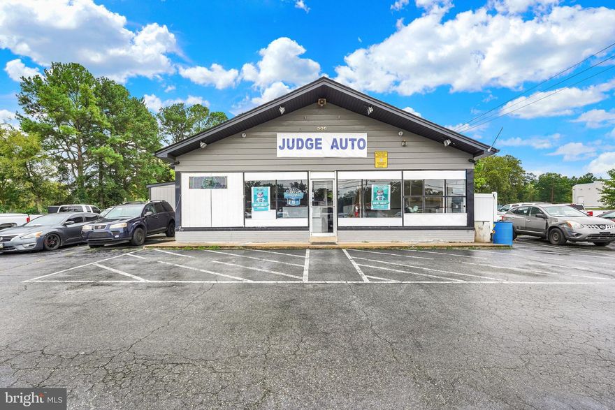 Fantastic Business Opportunity in downtown business district with high traffic count.  Profitable car dealership and auto repair shop.  Turnkey and waiting for its new owner; state inspections, repair shop ,  detailing.  So many possibilities!