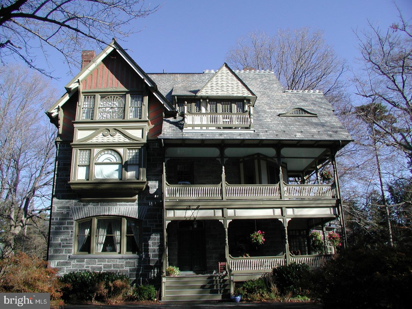 Step back in history to one of the most spectacular examples of Queen Ann style architecture with period details superbly renovated. Sit on your porch watching the sun set on a summer's night and listen to birds on this quiet tree lined street. Many features of this dwelling are found in the old Wissahickon Inn (Currently SCH) and are reproduced on a smaller scale at 8205 Seminole Street. This dwelling is another example of the talents of the Hewitt Brothers, famous architects of the era. Restorations include the beautiful eyebrow dormer on the third floor and the lovely porches on the front of the house. Built in 1895, the house boasts a flowing first floor layout which includes Entrance Room, Living Room, Dining Room and delightful Sun Porch. The kitchen is period, but with all the wonderful updates including soapstone counters and a Wolf commercial range. There are 8 rooms on the upper floors and every bedroom has individual detail and ornate windows that make them truly one of a kind. There are a total of six fireplaces, high ceilings, detailed woodwork and French doors going out to the second floor porch. The yard is large with all kinds of possibilities with its stately mature trees. Premiere location with walking ability to train, Fairmount Park and the shops and restaurants of Chestnut Hill. This house is listed on the National Historic Register. Showings begin on Friday, May 4. Offers reviewed on Wednesday, May 9 at 5:00pm.