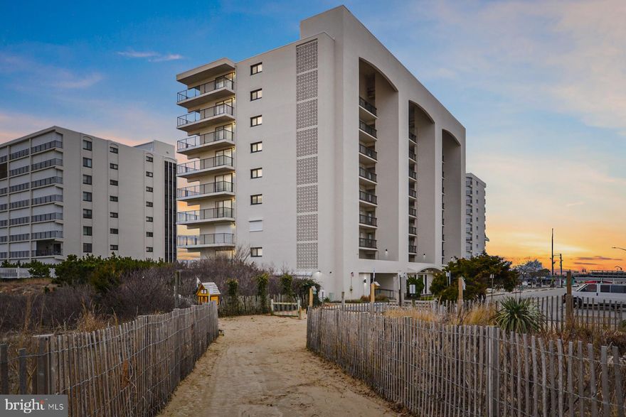 Experience the ultimate beach lifestyle in this 2 bedroom, 2 bathroom condo located on the ocean side in Ocean City, Maryland. With stunning ocean views, access to an outdoor pool, and tennis courts, this condo offers a perfect blend of luxury and convenience.  Enjoy breathtaking views of the ocean from your private balcony.  Relax by the outdoor pool on sunny days and Stay active with on-site tennis courts.  Open-concept living and dining area, which is perfect for entertaining.  Enjoy spacious bedrooms with ample closet space.   Just steps away from the beach.  Explore a variety of dining options nearby.  Convenient access to shopping centers and boutiques.  Enjoy nearby attractions and entertainment venues.
Don't miss out on this incredible opportunity to own a piece of paradise in Ocean City, Maryland. Schedule a showing today!