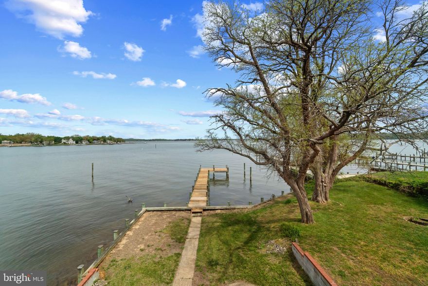 ***NEWLY RENOVATED Waterfront Apartment*** Cape St. Claire - Private Dock!

1 BED/1 BATH 2nd floor apartment on waterfront property at the end of River Bay Road. Unit faces STUNNING panoramic views of the Magothy River and Chesapeake Bay. Property has 4 total units and private dock. Shared coin laundry in basement with separate outside entrance.

Cape St. Claire Community Amenities include two private beaches. This self-contained community has a gas station, grocery store, shops, medical office and restaurants.

***Due to property restrictions, landlord is looking for - 1 person, 1 vehicle, non-smoker. No boat storage or dockage at the property.*** Electric baseboard heat. Tenant is responsible for installing/maintaining their own window A/C units, or using portable A/C units. No dishwasher.

12 month minimum lease. Indoor cats will be considered case by case with additional pet rent.