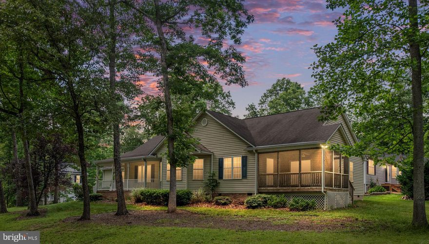 Tucked away in a tree filled community featuring tons of fun! Beaches, lakes, clubhouse, basketball, golf and more !! What an amazing adventure to be had by all !!  All on one level living with a large two car side load garage. Make your way to the front porch of your new home.  Upon entering the foyer you see  the living room with a fireplace fresh paint and flooring.  Those updates continue into the window filled kitchen featuring an island and tons of cabinet space.  Here you will find the perfect spot right in front of the beautiful pallidum window for your mornings first cup of coffee.  Just through the doorway is your formal dining area or future office area.  This sprawling floor plan continues with a primary suite and private full bath and two additional bedrooms.  The icing on this cake is the large screened in porch!  Welcome to a Lake Community Lifestyle ......... because home is where your beach is!!