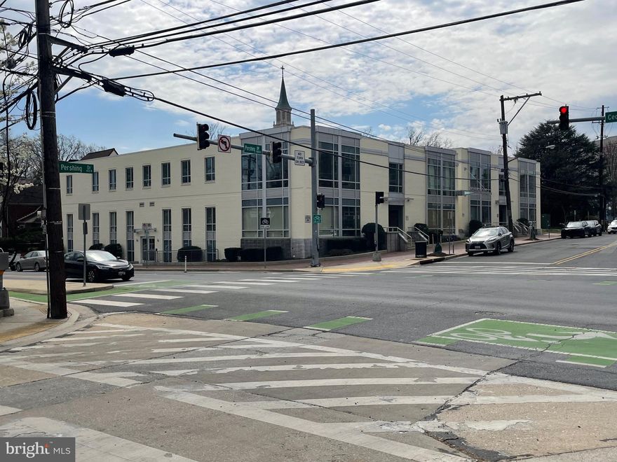 804 Pershing Drive, Unit 104 - 2,155 s.f.

IMPROVEMENTS:            This is a street level, first floor, walk in medical/office condo in Downtown Silver Spring.  This modern sprinklered unit contains 3 enclosed offices, a large conference room, kitchenette, HVAC / IT room, foyer, closets and plenty of open work space or one could add several additional windowed offices.  The unit includes two contiguous storage units measuring 108 s.f. The main building entrance provides direct access to this unit with no steps. This corner unit has carpet flooring throughout has drop ceilings with florescent lighting.  There are 2 separately controlled HVAC units and occupants have 24/7 access to the building.