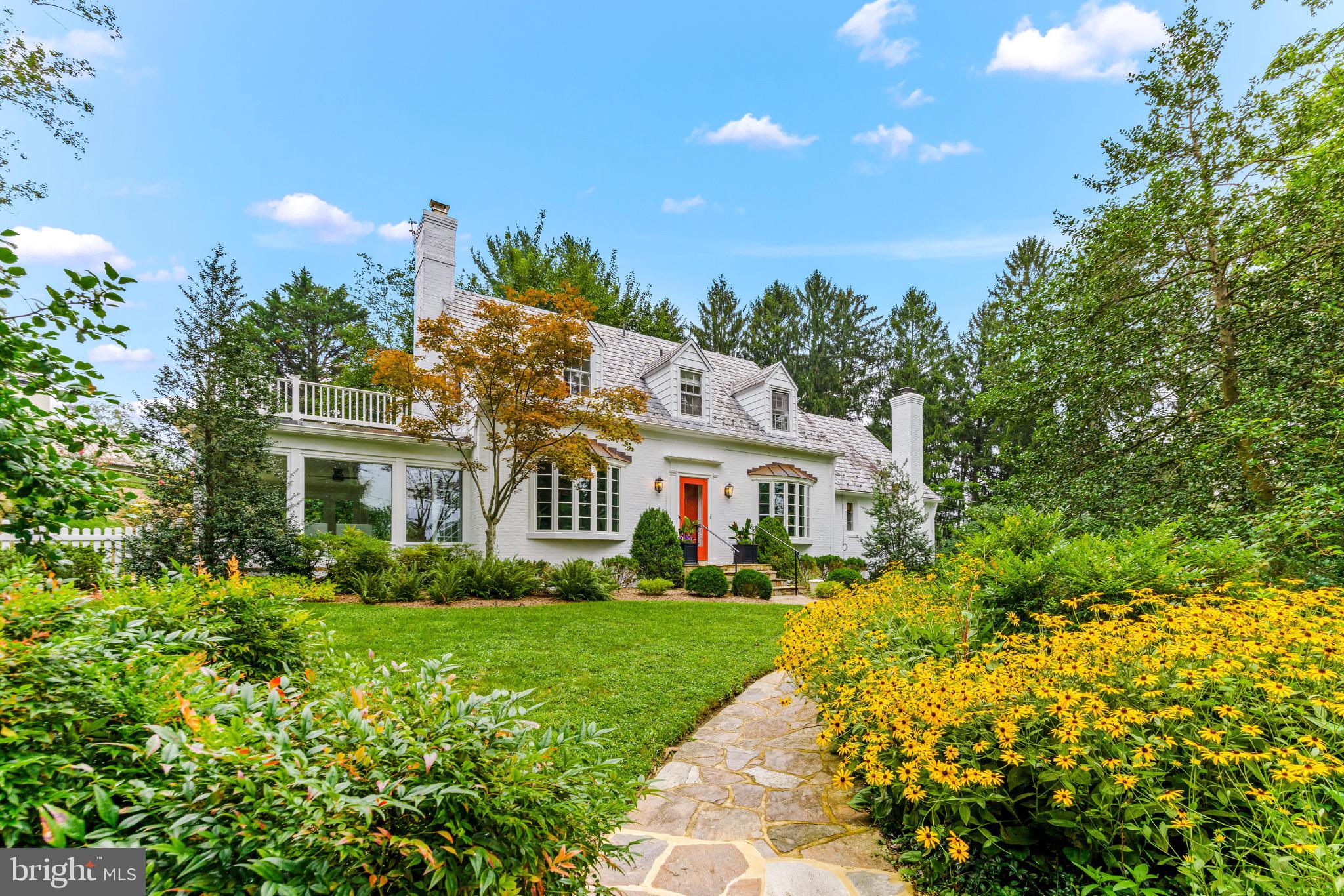 Nestled in the charming Ruxton neighborhood, this exquisite Cape Cod-style residence, originally built in 1952 and masterfully renovated in 2023, offers a harmonious blend of classic elegance and modern luxury. Spanning an impressive 3,650 square feet, this home is designed for both comfort and sophistication, making it the perfect sanctuary for those who appreciate the finer things in life. Step inside to discover a warm and inviting atmosphere, accentuated by rich wood floors and tasteful crown moldings that enhance the traditional floor plan. The heart of the home is the gourmet kitchen, a culinary enthusiast's dream, featuring upgraded countertops, a spacious island, and top-of-the-line stainless steel appliances, including a double oven and built-in microwave. The kitchen flows seamlessly into a cozy breakfast area, perfect for casual dining, while a formal dining room awaits for more elegant gatherings. The residence boasts four generously sized bedrooms, each designed with comfort in mind. The primary suite is a true retreat, complete with a luxurious en-suite bathroom that promises relaxation and rejuvenation. Five beautifully appointed bathrooms throughout the home ensure convenience and privacy for all. Two inviting fireplaces create a warm ambiance in the living spaces, ideal for cozy evenings spent with loved ones. Recessed lighting throughout the home adds a touch of modern sophistication, while chair railings and traditional details pay homage to the home's rich architectural heritage. The partially finished basement offers additional living space and convenient garage access, making it a versatile area for recreation or storage. A thoughtfully designed laundry chute adds to the home's functionality, ensuring that daily chores are a breeze. Set on a generous half-acre lot, this property provides ample outdoor space for relaxation and entertainment. The attached basement garage and driveway offer convenient parking options, enhancing the overall ease of living. This home is not just a residence; it embodies an exclusive lifestyle, where luxury meets comfort in every detail. Experience the perfect blend of timeless charm and modern amenities in this stunning Ruxton gem, where every corner invites you to create lasting memories.