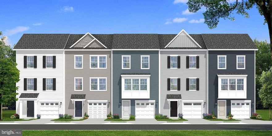 *OFFERING CLOSING ASSISTANCE FOR PRIMARY RESIDENCE WITH USE OF APPROVED LENDER AND TITLE.* Welcome to Table Rock Terrace, where modern design, thoughtful upgrades, and low-maintenance living come together just minutes from the charm and history of downtown Gettysburg. Nestled in a picturesque, tree-lined neighborhood near Gettysburg Area High School, residents enjoy a peaceful setting with a community walking trail, plus included services like trash, snow removal, lawn care, and landscaping—making this one of the most effortless and desirable places to call home. This beautifully designed York II Garage townhome offers exceptional space, style, and an abundance of natural light throughout. From the moment you step inside, the entry level greets you with large windows and a glass door that create a bright, welcoming first impression. A versatile living space, full bathroom, and access to the one-car garage make this level ideal for guests, a home office, or additional living. The main level is truly the heart of the home, designed for both everyday comfort and entertaining. Warm LVP flooring flows throughout the open-concept layout, while a stunning triple window at the front of the home serves as a standout feature—flooding the space with natural light and adding architectural charm. Additional rear windows and a glass door off the morning room continue the bright, airy feel throughout. The gourmet kitchen is equally impressive, featuring 42” rich walnut cabinetry, a deep apron-front sink, stainless appliances, and upgraded pendant lighting. At the center of the space is an impressive 8.5-foot kitchen island—perfect for gathering, prep, and entertaining. The glossy white tile backsplash adds a clean, modern contrast, while the elegant Frost White quartz countertops offer a subtle shimmer that beautifully reflects the natural light. The morning room extension adds valuable square footage, creating the perfect space for dining, relaxing, or entertaining. Upstairs, the primary suite offers a private retreat with a spacious layout, walk-in closet, and a luxurious en-suite bath complete with a freestanding soaking tub, separate tile shower with frameless glass door, and double vanity. Two additional bedrooms, a full hall bath, and a conveniently located laundry area complete the upper level. With a rare combination of space, natural light, and upscale finishes—plus the added benefit of low-maintenance living in a highly sought-after community—this home truly offers the best of comfort, convenience, and style. Estimated completion May 15th, 2026. Come check it out today! *Photos may not be of actual home. Photos may be of similar home/floorplan if home is under construction or if this is a base price listing.