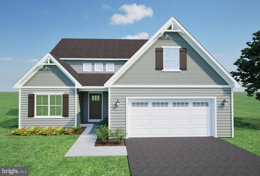 Under construction - 2,265 Sq. Ft., 4 Bedroom, 2-1/2 Bath with a 1st-floor bedroom and bath suite, 2nd bedroom, or office. Daylight Superior Wall walk-out basement with patio - Gas utilities - Open floor plan with semi-custom kitchen cabinets w/island and granite countertop - Enjoy the country view from the maintenance-free Azek deck with vinyl railings. - Donegal Schools.