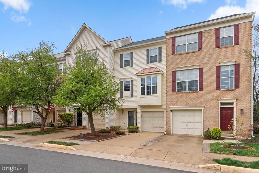 Come see this beautifully maintained, move-in ready home in the highly sought after Dominion Station community in Sterling, Virginia. The ground floor has a 1 car garage with parking pad in front. A large room with fire place and laundry closet. Could be used as a den or 4th bedroom. This floor also includes a half bath, closet and well maintained back patio. The main level has an open concept living room, dining area, and eat-in kitchen. Another half bath and access to a large peaceful deck. The top floor includes 3 well sized bedrooms and 2 full baths as well as linen closet. Roof was replaced in 2014 and Hvac in 2023.  This amazing community includes tons of amenities for very low HOA fees. There is large pool with several different areas for all age groups. The community also includes a workout gym, tennis court, 4 tot-lots, and many walking paths allover the community. located close to commuter routes and a quick drive to DC. Priced to sell quickly, don't hesitate or this one will be gone.