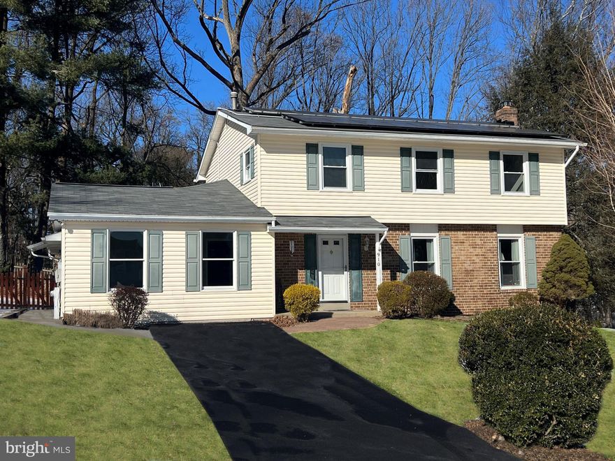 Check out this colonial with separate apartment in Forest Hill. The main house boasts 4 bedrooms, 2 full and 2 half baths. Enter the foyer with LVP flooring that runs into the family room, conveniently located off the kitchen, and with a door giving you easy access to the back deck. The living and dining rooms are spacious with lots of natural light. The kitchen has a new microwave, updated lighting and new cabinet hardware. The lower level has a finished rec room with plenty of space and walkout slider to the backyard and a large storage/laundry room.  The fully renovated ADA compliant in-law suite/apartment has 2 bedrooms (16'x11' and 13'x11'), full bath with spacious shower, 24'x13' great room with kitchenette featuring dishwasher, microwave and sink and separate entrance. It also features a new bath vanity, fresh paint and new carpet throughout.