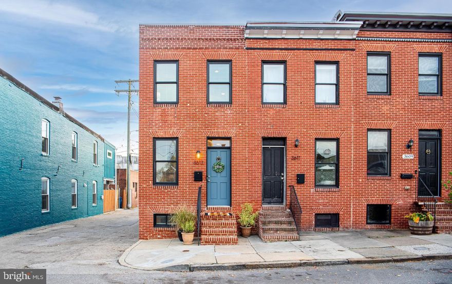 This wonderfully updated 3 bedroom | 3 bath end-unit rowhome in the vibrant Highlandtown Arts District has private parking and a roof deck! Includes a Baltimore City CHAP property tax credit until October, 2025. Enjoy walkability to Patterson Park, restaurants, galleries and shopping. Johns Hopkins Hospital (both Bayview and main campus), the Canton waterfront, interstates 95/895/83 and public transit are only minutes away. The parking pad offers off-street parking which is a must-have in the City. The main level has an inviting living/dining area and a well-equipped kitchen and a breakfast bar. The upper level offers two spacious and bright bedrooms with great closet space and each with an attached full bathroom. The roof deck is perfect for relaxing outdoors and has its own entrance from the upper hallway. The lower level has a 3rd bedroom, 3rd full bath, laundry and a utility/storage room. This well-maintained home underwent a complete CHAP tax credit renovation in 2016 and has so much to offer. Quick settlement/possession. Schedule a tour today!