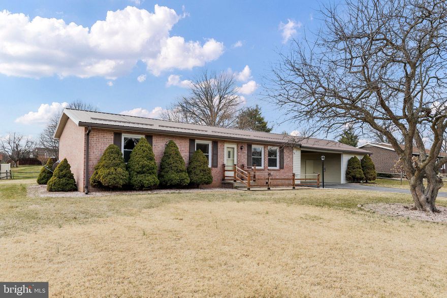 This turnkey 3BR/1bath all brick rancher situated on a 0.37-acre lot is ready for new owners!  Upon entry you are greeted with easy to clean laminate flooring and fresh paint throughout.  The spacious living room is flooded with natural light from 2 large windows.  Your kitchen boasts newer stainless-steel appliances and custom cabinetry.  The dining area offers access to the large deck overlooking a beautifully landscaped backyard.  The gravel pad is ready to either add your pool or turn into a cozy fire pit area that can be enjoyed during the Spring and Summer nights.   Other features worth noting - a remodeled bathroom, newer metal roof, vinyl windows, and a massive storage shed attached to the home and another in the backyard.  Laundry room with washer and dryer that convey!  With very affordable taxes, this property is perfect for a first-time buyer or someone looking to downsize for single level living in a quiet but convenient part of town.  Priced to sell, don't miss out - Schedule your private tour before it’s gone!