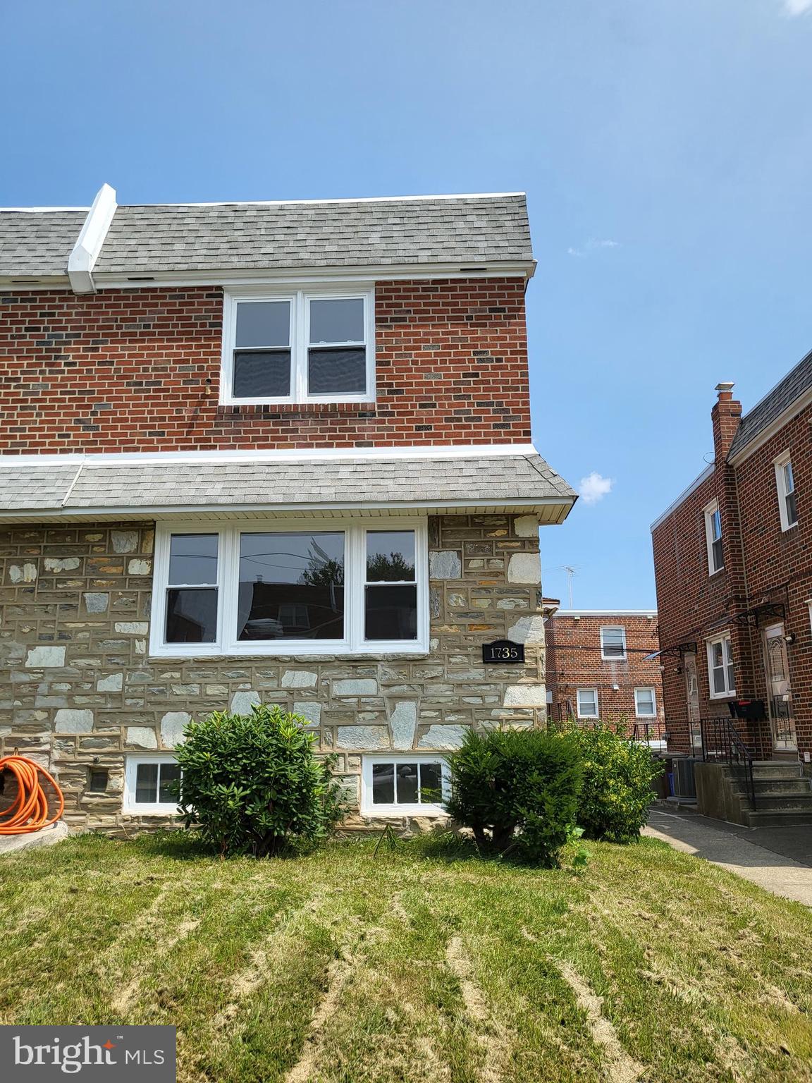 Welcome to this beautifully rehabbed twin house in the heart of Rhawnhurst.  This 2-story twin house offers 3 bedrooms and 2.5 bathrooms  with partial finished basement.  Enter at the main level which consist of an open floor plan with dining room and kitchen combined with tile flooring through out.  The kitchen has an island in the middle, all top of the line stainless steel appliances and beautiful white granite counter top.  The powder room is conveniently located on the main floor.  The spacious living room with a large picture window provides much sunlight in the room.  On the 2nd floor, you will find 3 spacious bedrooms; the master bedroom in the front has an updated bathroom with a walk-in shower.  In addition to the full updated hall bathroom.  The partial finished basement has a finished room, which is perfect for an additional bedroom or an in-home office.  A laundry area and plenty of storage space.  Some of the main features include, NEW electrical panel, NEW water heater, NEW HVAC system, NEW replacement windows etc...
Don't wait and schedule your showing today!!!