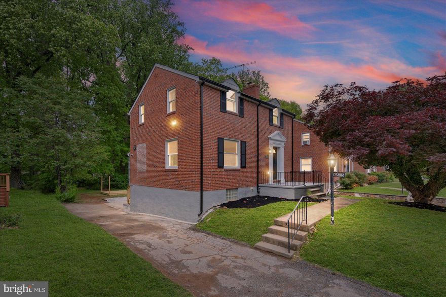 Welcome to your dream home in the highly desirable subdivision of Gwynn Oak! This stunning Colonial offers 6 bedrooms, 3.5 bathrooms, and 2,871 sq. ft. of updated living space. Step inside to an open-concept layout that seamlessly connects the main living areas. The heart of the home is the fully renovated kitchen, featuring brand-new appliances, new cabinetry, a stylish backsplash, and a luxurious 6-foot island—perfect for cooking and entertaining. The main level also features a spacious primary suite complete with a private full bathroom and lots closet space. Upstairs, you’ll find three additional bedrooms and a full bathroom, providing plenty of room for family or guests. Recessed lighting throughout creates a warm and inviting atmosphere, while custom tile work and modern fixtures elevate every bathroom. The home is finished with luxury laminate flooring and newly installed carpet, complemented by brand-new doors and trim for a clean, modern look. The fully finished walkout basement offers even more living space, including two additional bedrooms and a full bathroom—perfect for guests, in-laws, or rental potential. Step outside to a large backyard, ideal for entertaining or relaxing on the brand-new deck.The driveway accommodates up to 3–4 vehicles, and the home is conveniently located near shopping centers, restaurants, and everyday essentials. Don’t miss your opportunity to own this beautifully updated home!