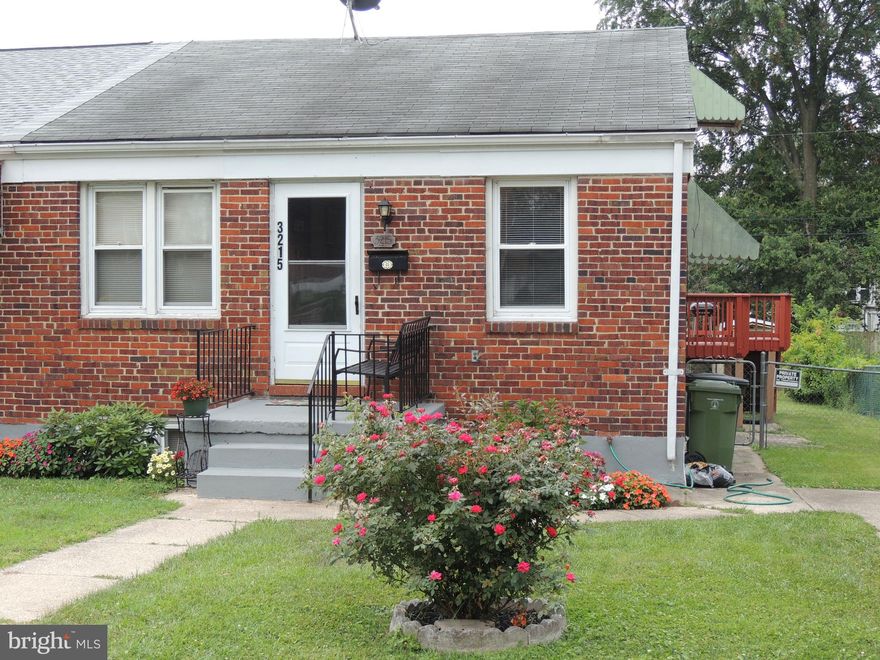 Adorable Semi-Detached Rancher, presently rented on a month to month status.  Great investment for someone looking to enhance their portfolio.    2 bedroom on main level, 1 bedroom - lower level, 2 full baths. Attic with walk up stairwell.  Nice deck on back for entertaining,   Being sold As-Is.    Currently rented   
Any questions: please call the listing agent.