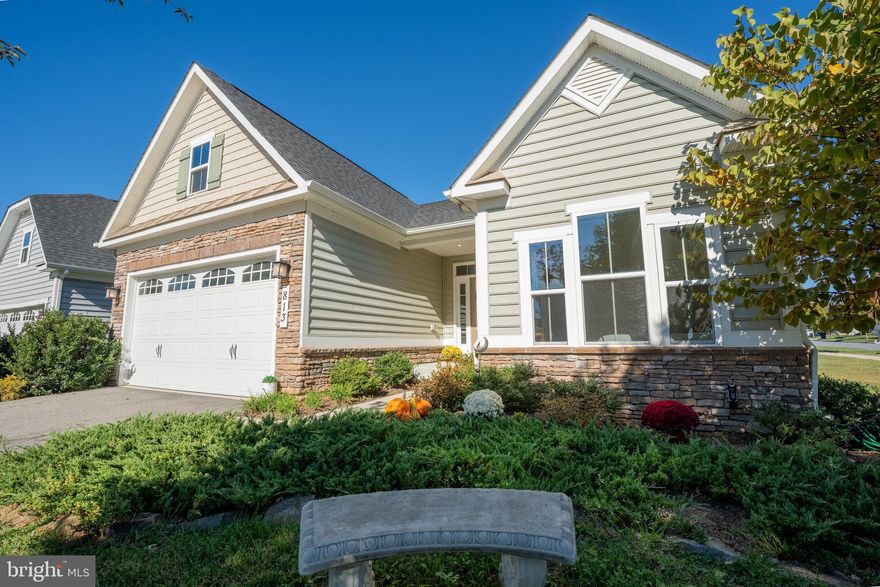 Welcome to the Crown Jewel of Brunswick Crossing!
This stunning Brentwood rancher combines elegant design, modern upgrades, and exceptional comfort. Perfectly situated on one of the community’s most prestigious streets, it offers the feel of a private oasis with a long, graceful driveway leading to an inviting entrance. Inside, the expansive main level features gleaming hardwood floors, cathedral ceilings, and an open-concept living area ideal for entertaining.

The gourmet kitchen shines with modern cabinetry, granite countertops, stainless steel appliances, and ample storage, opening to a cozy family room with a stone fireplace. The primary suite offers a tranquil retreat with a sitting area, spa-like bath, and large walk-in closet. A spacious second bedroom, full bath, and versatile study with French doors complete the main level, along with a convenient laundry room off the garage.

Upstairs you’ll find a private third bedroom with full bath, while the finished lower level offers a large recreation area, full bath, bonus room, and ample storage with walk-out access. The backyard is a blank canvas ready for your outdoor vision.

Enjoy resort-style amenities including a pool, tennis courts, fitness center, clubhouse, walking trails, dog park, and tot lots—all part of the sought-after Brunswick Crossing lifestyle.