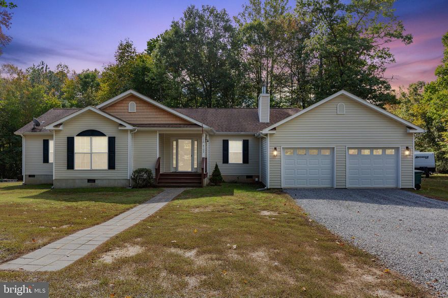 Welcome home to this incredibly well-maintained home in the heart of Spotsylvania!   A perfect blend of serenity and privacy on this 10-acre home.  Upon entry, you are greeted with a spectacular family room, complete with a wood burning fireplace to keep the whole house warm and cozy.   A large kitchen with upgraded appliances, soft close cabinets and drawers, and granite countertops, perfect for cooking those family meals.  A full-size laundry room complete with a washer and dryer.  Off the kitchen you'll find an oversized bonus family room that has endless potential for whatever you can desire.  A large 2 car garage with tons of room for storage! Bring your guns and your ATVs for those 10 acres because you'll have plenty of room outdoors for it all with riding trails right from the property.  Fresh paint throughout the home.
