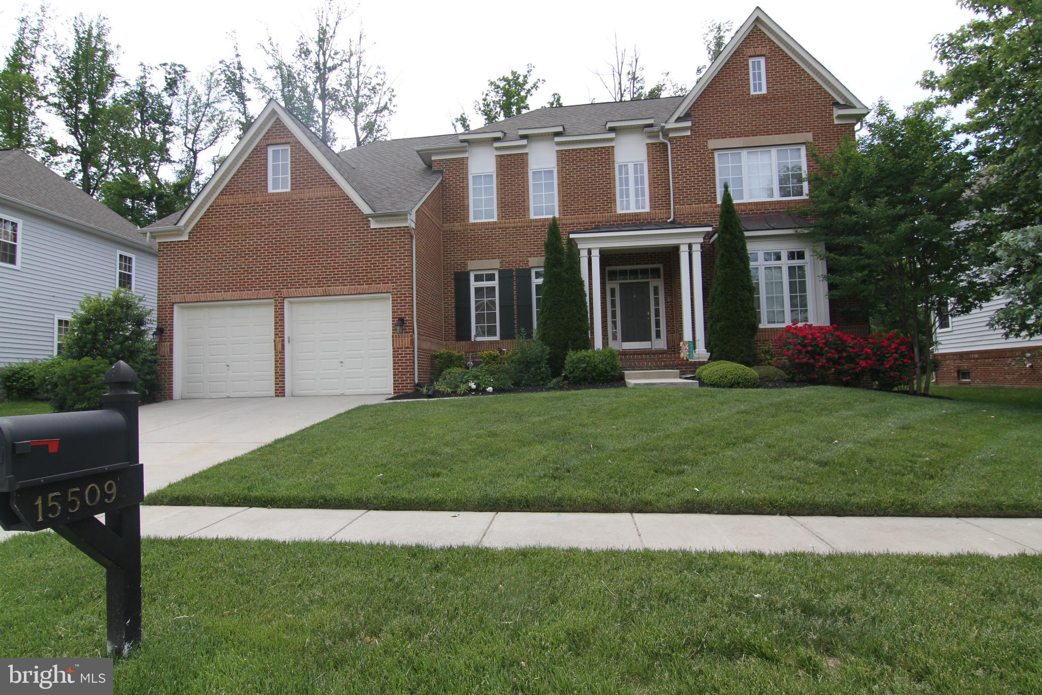 Colonial Beautiful Home ready. Home Features 4 Bedrooms, 4 1/2 baths, 3 finished levels, walkout basement with 2 car garage and a good size driveway. Home has an open foyer with hardwood floors, custom painting, a great size kitchen that opens up to the breakfast area and a living room with a fireplace. The main level has a private study room. Washer and dryer are in the spacious main level mudroom. The upper level has 4 bedrooms, 3 full baths. Master bedroom with his and her closet, soaking tub, a spacious master bath with plenty of light. Basement has a den/law-suite, a full bath with a tub, and walk out to the back yard.