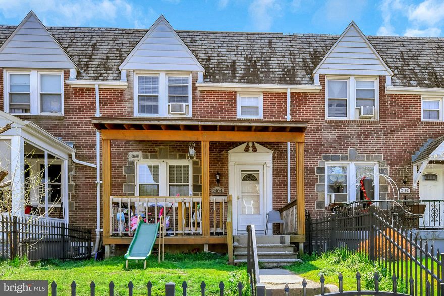 Offer Deadline is Tuesday May 25th at 10am   Recently Renovated Rowhome Ready for its new owner.  Renovated in 2014 with the following updates -  New Electric panel,  smoke and CO2 detectors, Gas Boiler, Kitchen Cabinets & Stainless steel Appliances, Full Bathroom in Basement, Thermal Sound Proof Insulation in Walls, Ceiling Fans All Rooms & a Pergola at the Front Entrance. The home has Hardwood Floors and a 1 car garage in the rear for parking. The basement is fully finished and has an exit to the rear yard. Hurry this one will not last long! Home is in terrific shape but seller prefers to sell As Is