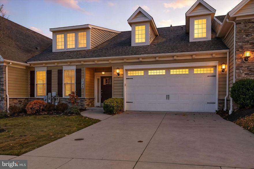 OPEN SUNDAY 12-2PM Castlefield 55+ Community in Manchester. Move in ready villa with 2 car attached garage and driveway. Step inside to discover a well-appointed interior that boasts three spacious bedrooms and two full and one-half bathrooms. The entry-level bedrooms provide convenience and accessibility, while the family room, seamlessly connected to the kitchen, creates an inviting space for gatherings. The kitchen features granite countertops, tile backsplash, stainless appliances, soft close cabinets, ample table space, perfect for casual dining or entertaining. The home is designed with comfort in mind, showcasing wood floors on main level and plush carpeting upper level. The primary suite includes a walk-in closet and primary bathroom equipped with a walk-in shower, ensuring a private retreat. A cozy gas fireplace adds warmth and ambiance to the living area, enhancing the overall charm of the home. Upper level with full bath and loft area.  Modern appliances, including a tankless water heater, electric oven/range, refrigerator, dishwasher, washer, and dryer, are included. The main floor laundry adds to the ease of living in this thoughtfully designed space. Outside, the property benefits from an attached front-entry garage and driveway parking, providing ample space for vehicles. The community amenities include well-maintained common grounds, with the association fee covering essential services such as lawn maintenance, snow removal, and water, allowing for a low-maintenance lifestyle. This property is not just a home; it's a lifestyle choice that emphasizes comfort, community, and convenience. Experience the perfect blend of modern living and timeless design in this exceptional home. Some photos have been virtually staged.